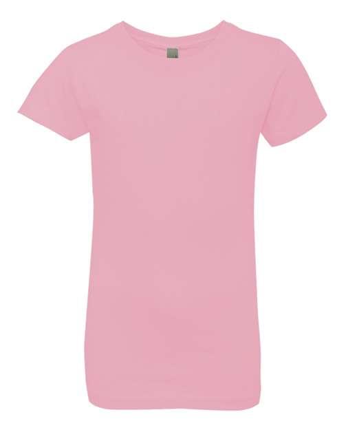 Next Level Girls’ Cotton Princess T-Shirt 3710 - Dresses Max
