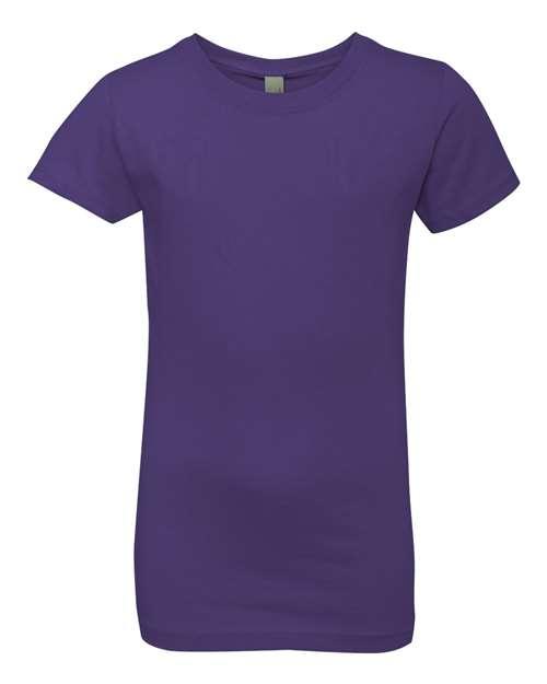 Next Level Girls’ Cotton Princess T-Shirt 3710 - Dresses Max