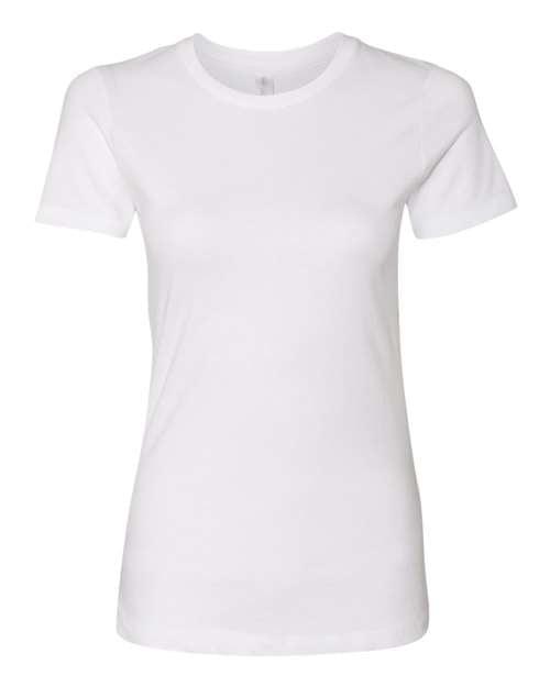 Next Level Women’s Cotton T-Shirt 3900 - Dresses Max