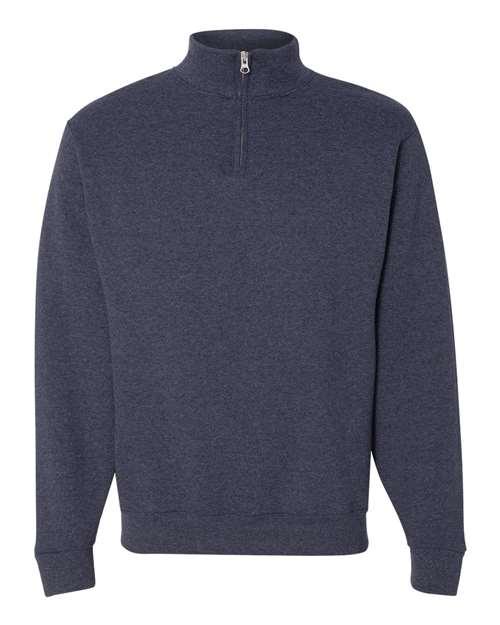 JERZEES Nublend® Cadet Collar Quarter-Zip Sweatshirt 995MR - Dresses Max