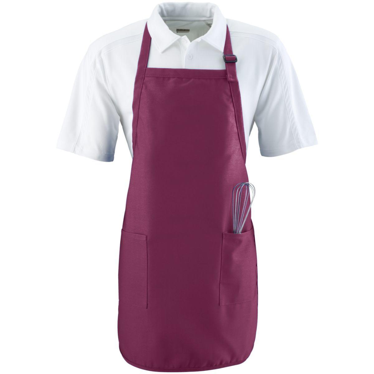 Full Length Apron With Pockets - Dresses Max