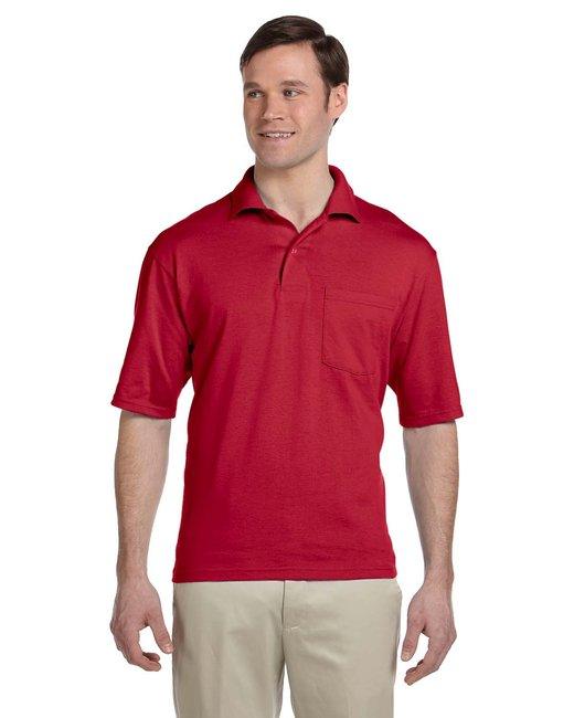 Jerzees Adult SpotShield Pocket Jersey Polo 436P - Dresses Max