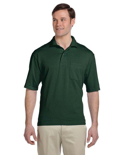Jerzees Adult SpotShield Pocket Jersey Polo 436P - Dresses Max