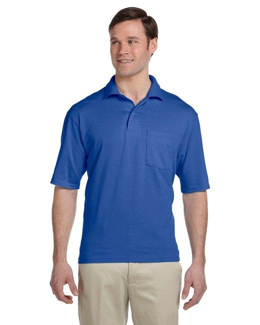 Jerzees Adult SpotShield Pocket Jersey Polo 436P - Dresses Max
