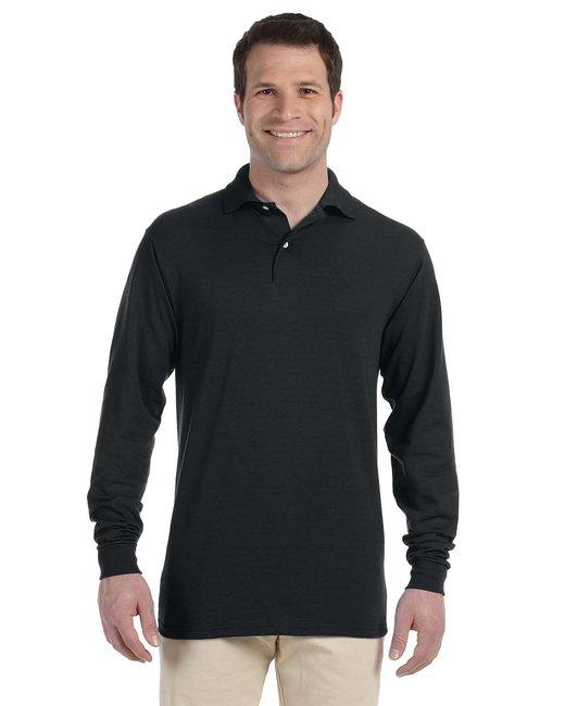 Jerzees Adult SpotShield Long-Sleeve Jersey Polo 437ML - Dresses Max