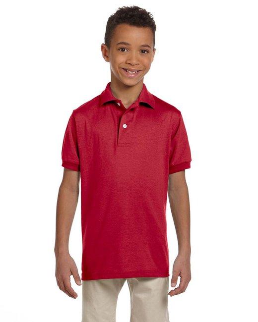Jerzees Youth SpotShield Jersey Polo 437Y - Dresses Max