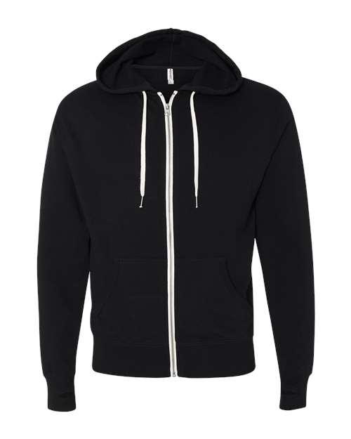 Independent Trading Co. Heathered French Terry Full-Zip Hooded Sweatshirt PRM90HTZ - Dresses Max