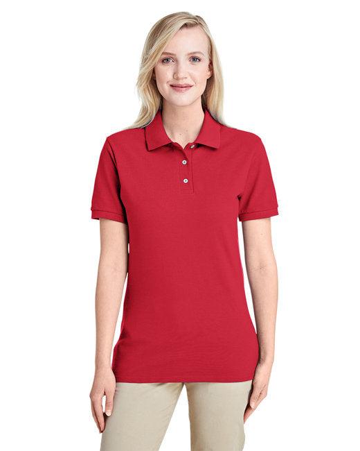 Jerzees Ladies' Premium 100% Ringspun Cotton Piqu Polo 443WR - Dresses Max