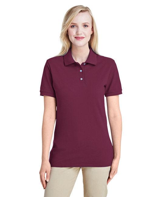 Jerzees Ladies' Premium 100% Ringspun Cotton Piqu Polo 443WR - Dresses Max