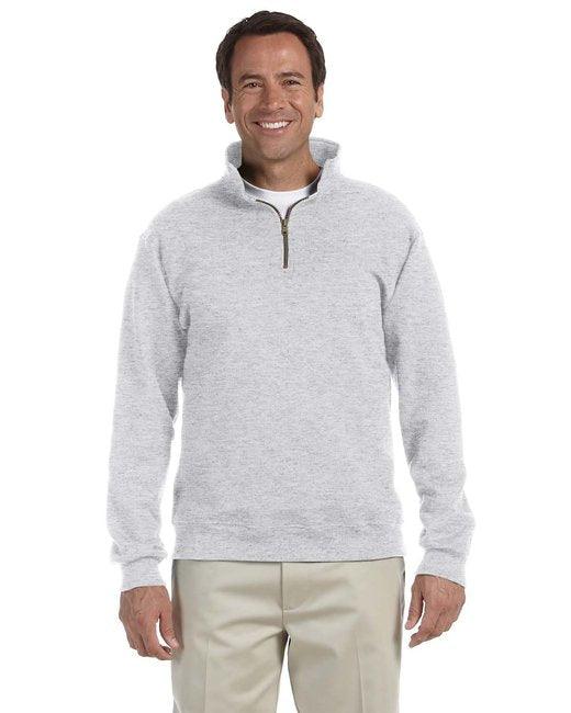 Jerzees Adult Super Sweats NuBlend Fleece Quarter-Zip Pullover 4528 - Dresses Max