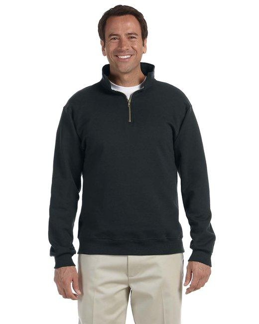 Jerzees Adult Super Sweats® NuBlend® Fleece Quarter-Zip Pullover 4528 - Dresses Max