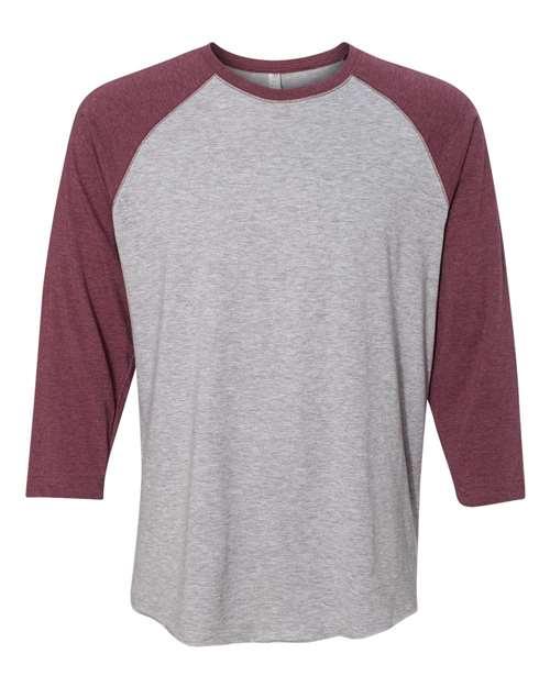 LAT Baseball Fine Jersey Three-Quarter Sleeve Tee 6930 - Dresses Max