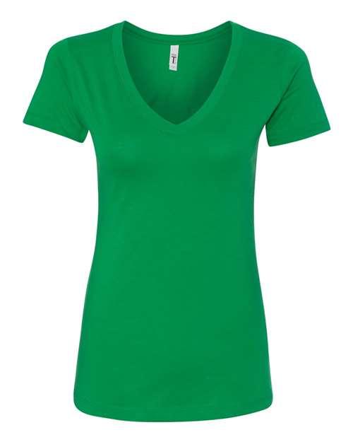 Next Level Women's Ideal V-Neck T-Shirt 1540 - Dresses Max