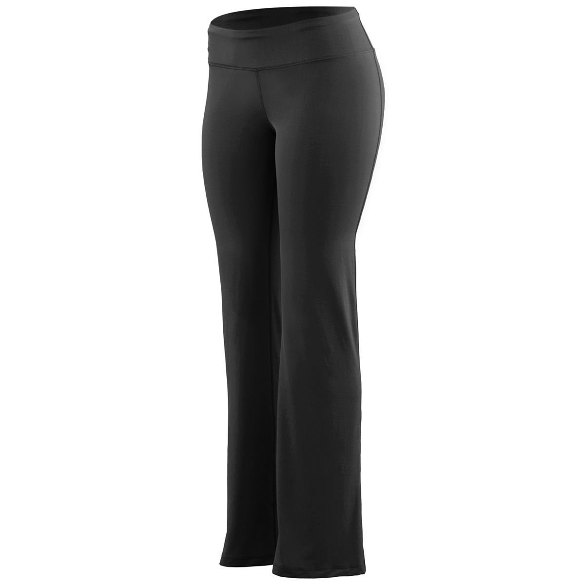 Girls Wide Waist Brushed Back Poly/Spandex Pant 4815
