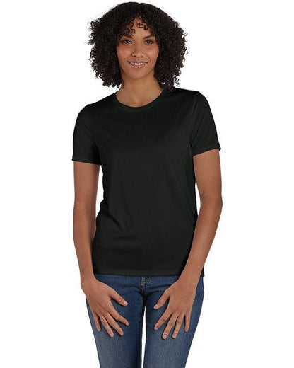 Hanes Ladies' Cool DRI with FreshIQ Performance T-Shirt 4830 - Dresses Max