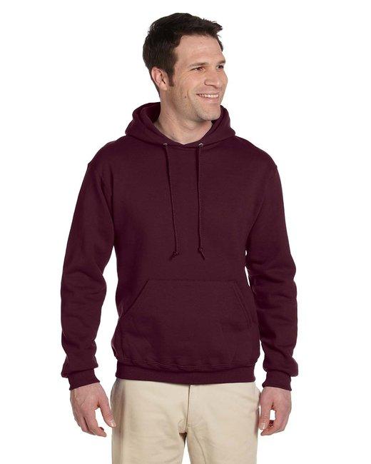 Jerzees Adult Super Sweats NuBlend Fleece Pullover Hooded Sweatshirt 4997 - Dresses Max