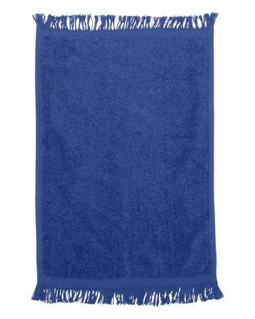 Q-Tees Fringed Fingertip Towel T100 - Dresses Max