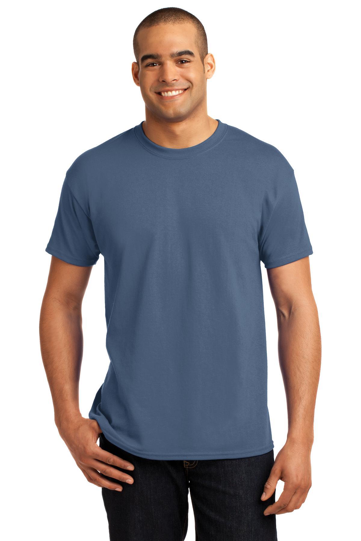 Hanes - EcoSmart 50/50 Cotton/Poly T-Shirt. 5170 - Dresses Max