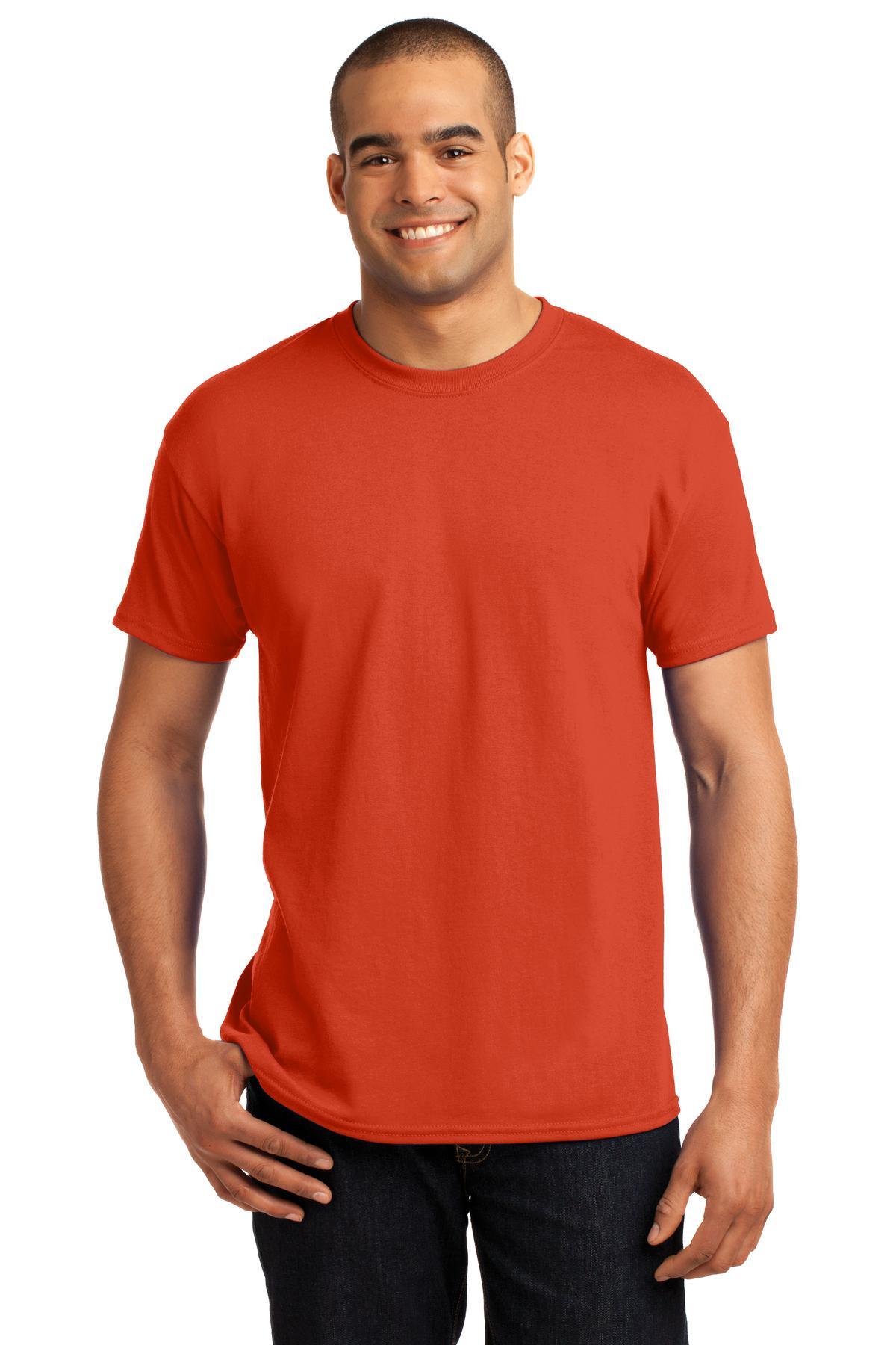 Hanes - EcoSmart 50/50 Cotton/Poly T-Shirt. 5170 - Dresses Max