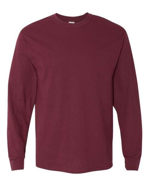 Gildan Heavy Cotton™ Long Sleeve T-Shirt 5400 - Dresses Max