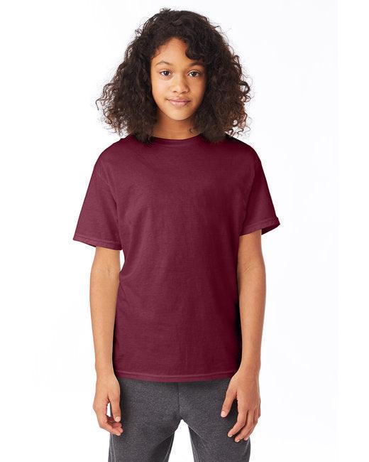 Hanes Youth 50/50 T-Shirt 5370 - Dresses Max