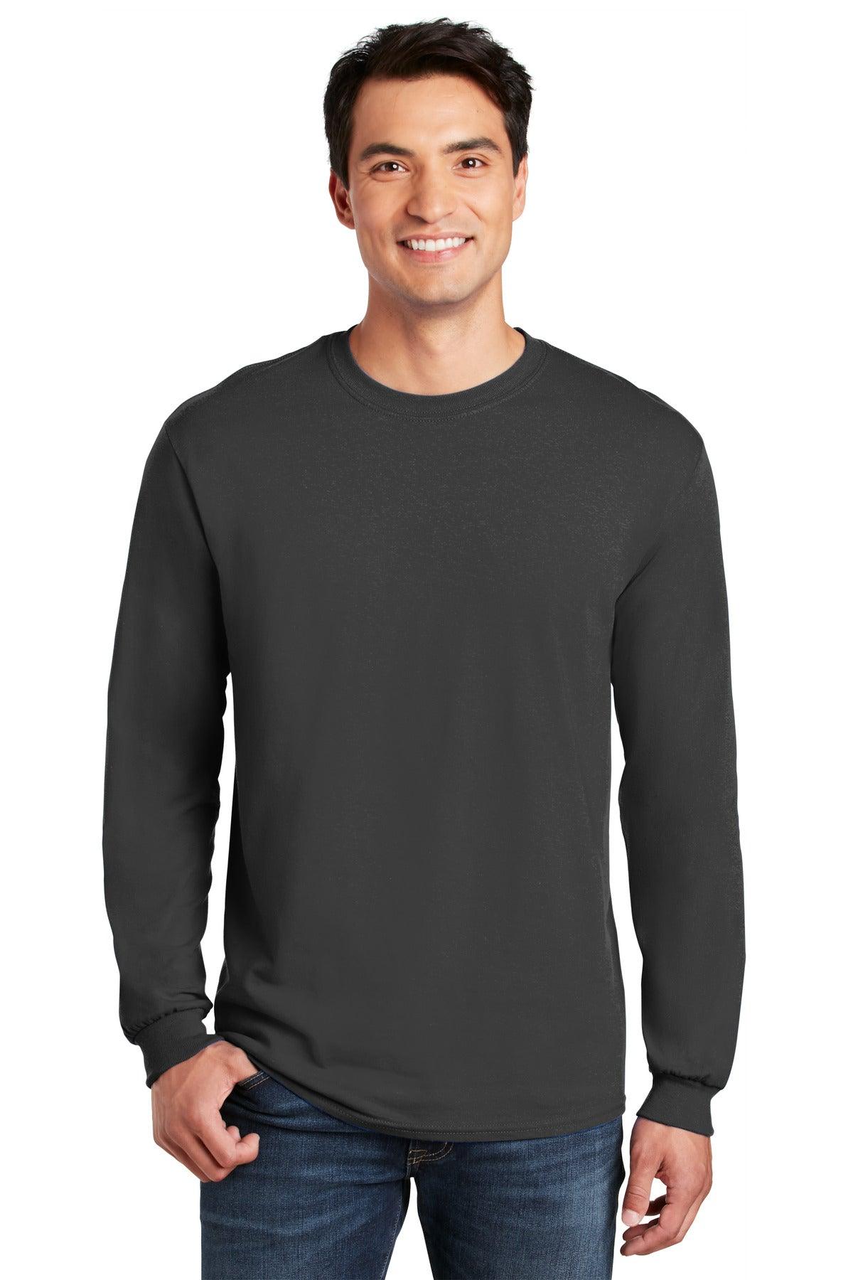 Gildan - Heavy Cotton 100% Cotton Long Sleeve T-Shirt. 5400 - Dresses Max