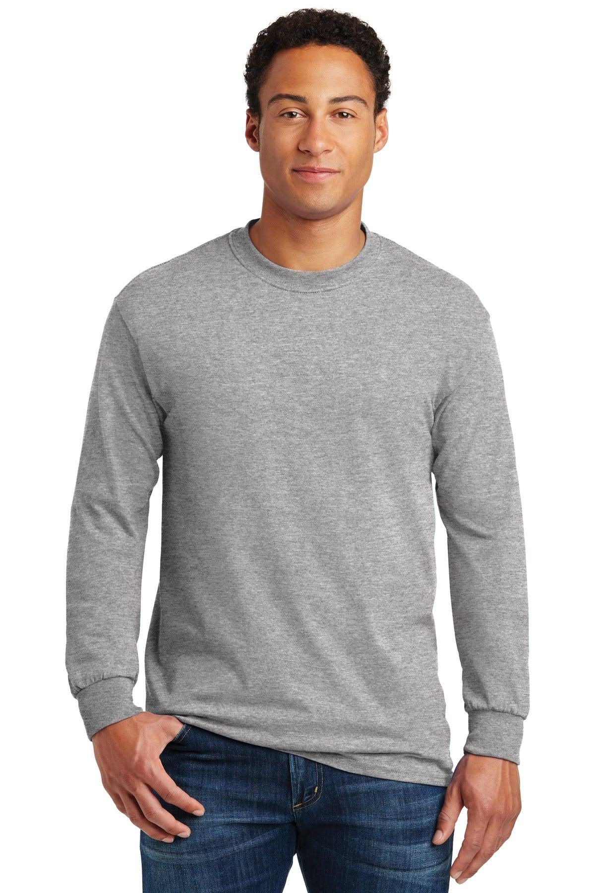 Gildan - Heavy Cotton 100% Cotton Long Sleeve T-Shirt. 5400 - Dresses Max