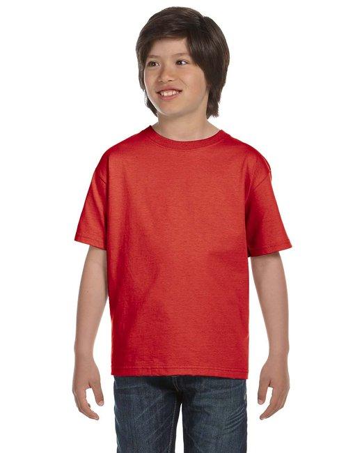 Hanes Youth Essential-T T-Shirt 5480 - Dresses Max