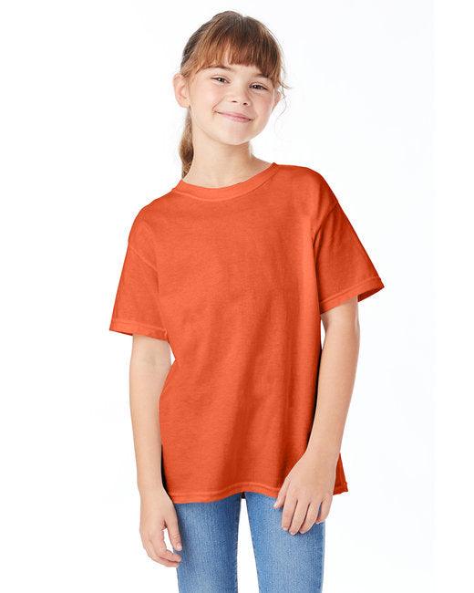 Hanes Youth Essential-T T-Shirt 5480 - Dresses Max