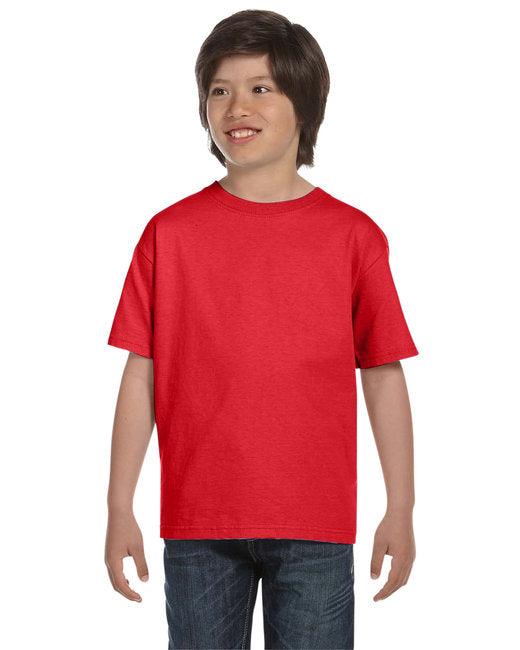 Hanes Youth Essential-T T-Shirt 5480 - Dresses Max