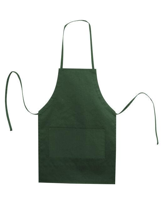 Liberty Bags Caroline AL2B Butcher Style Cotton Twill Apron Forest 5502 - Dresses Max