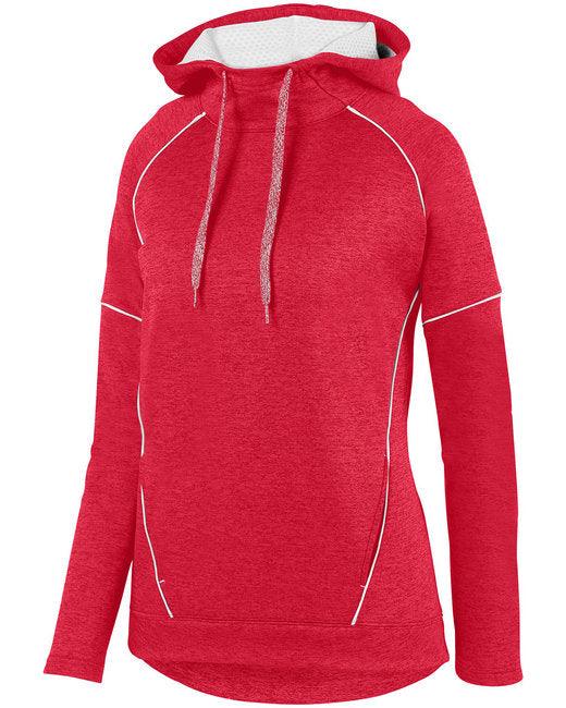 Augusta Sportswear Ladies' Zoe Tonal Heather Hoodie 5556 - Dresses Max