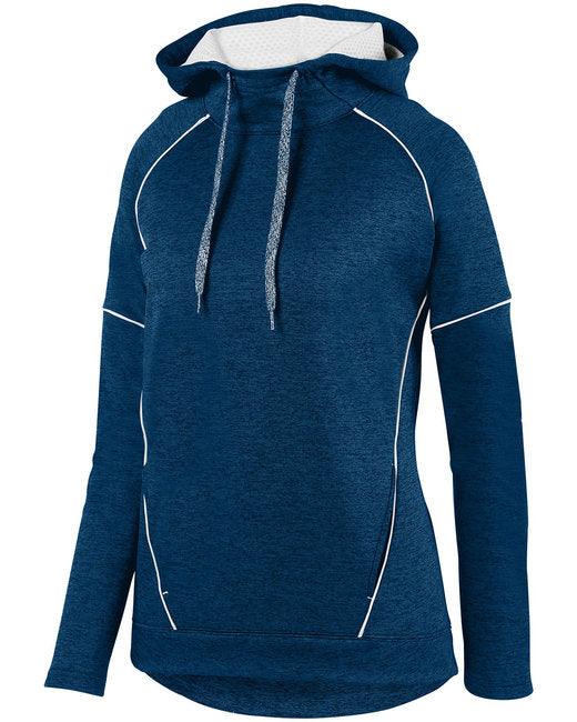 Augusta Sportswear Ladies' Zoe Tonal Heather Hoodie 5556 - Dresses Max