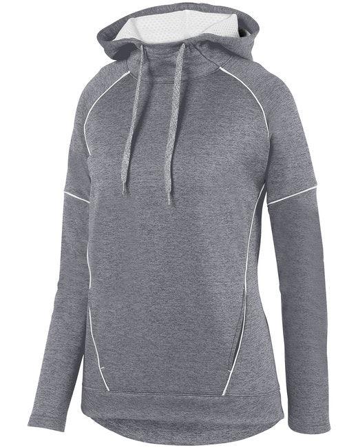 Augusta Sportswear Ladies' Zoe Tonal Heather Hoodie 5556 - Dresses Max