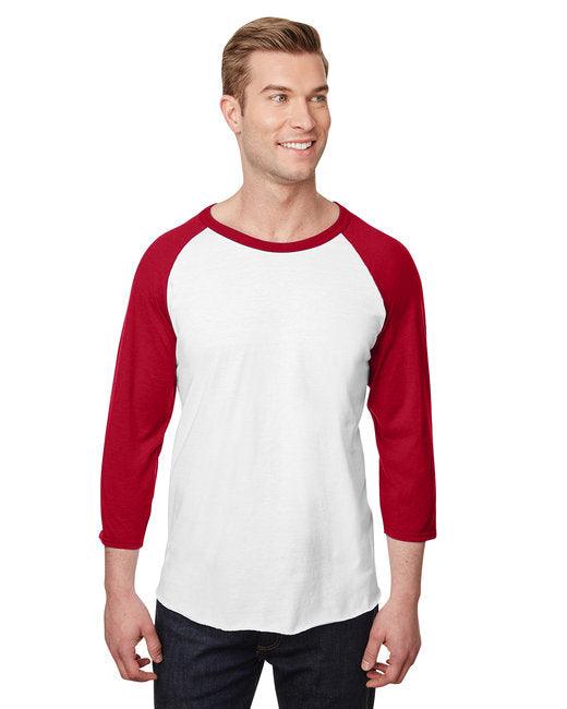 Jerzees Unisex Premium Blend Ring-Spun 3/4 Sleeve Raglan T-Shirt 560RR - Dresses Max