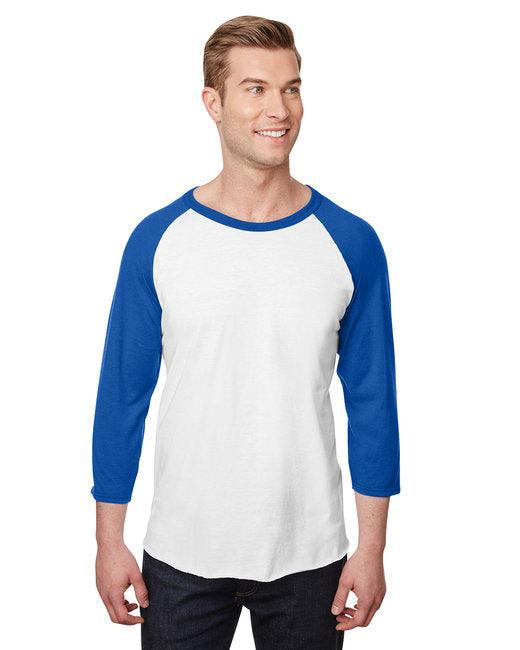 Jerzees Unisex Premium Blend Ring-Spun 3/4 Sleeve Raglan T-Shirt 560RR - Dresses Max