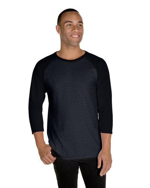 Jerzees Unisex Premium Blend Ring-Spun 3/4 Sleeve Raglan T-Shirt 560RR - Dresses Max