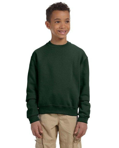 Jerzees Youth NuBlend Fleece Crew 562B - Dresses Max