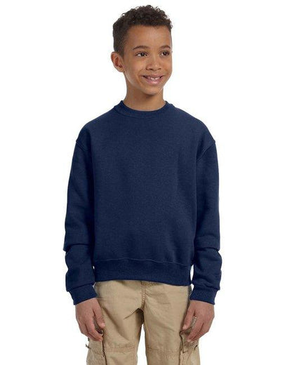Jerzees Youth NuBlend Fleece Crew 562B - Dresses Max