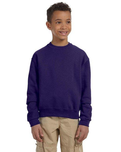 Jerzees Youth NuBlend Fleece Crew 562B - Dresses Max