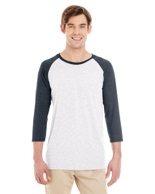 Jerzees Adult TRI-BLEND Baseball Raglan 601RR - Dresses Max