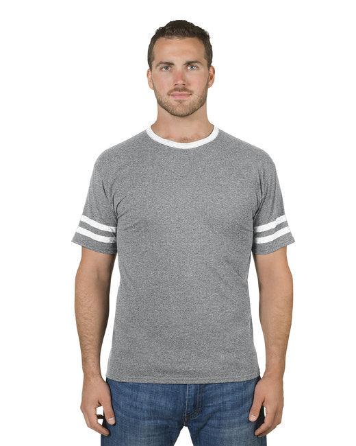 Jerzees Adult TRI-BLEND Varsity Ringer T-Shirt 602MR - Dresses Max