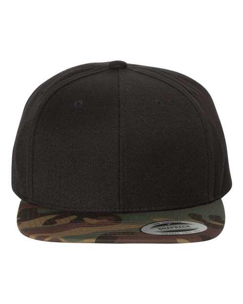 YP Classics Premium Flat Bill Snapback Cap 6089M - Dresses Max