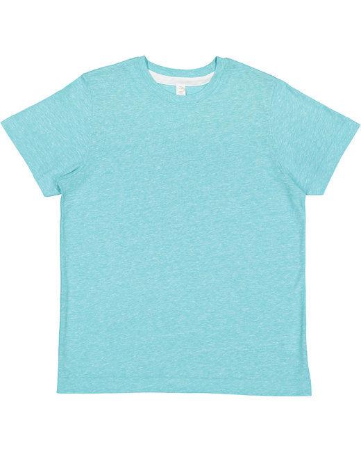 LAT Youth Harborside Melange Jersey T-Shirt 6191 - Dresses Max