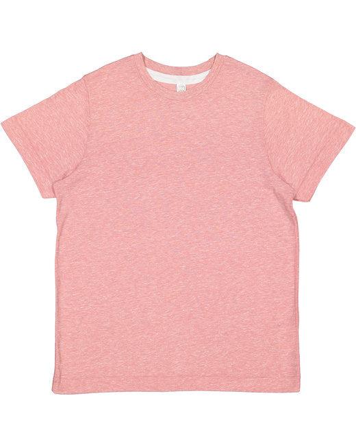 LAT Youth Harborside Melange Jersey T-Shirt 6191 - Dresses Max