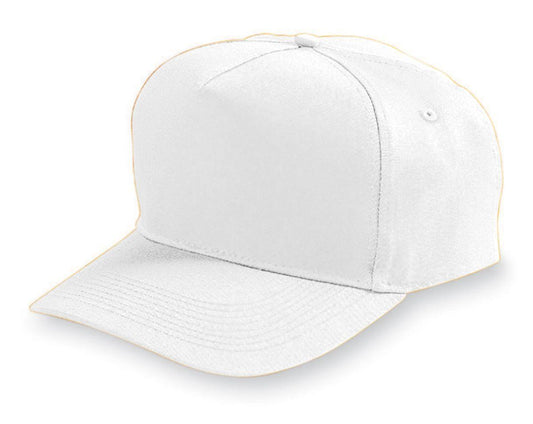 Five-Panel Cotton Twill Cap - Dresses Max