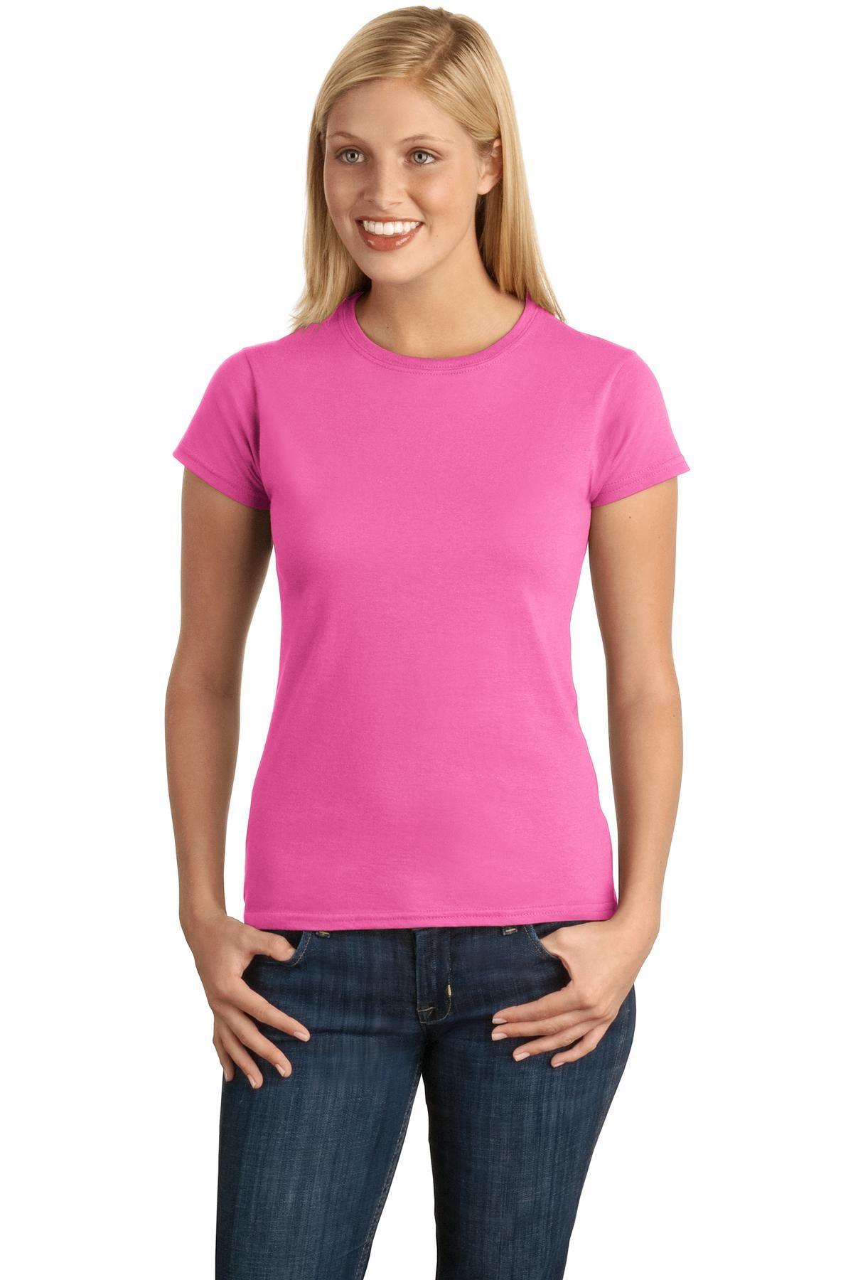 Gildan Softstyle Ladies T-Shirt. 64000L - Dresses Max
