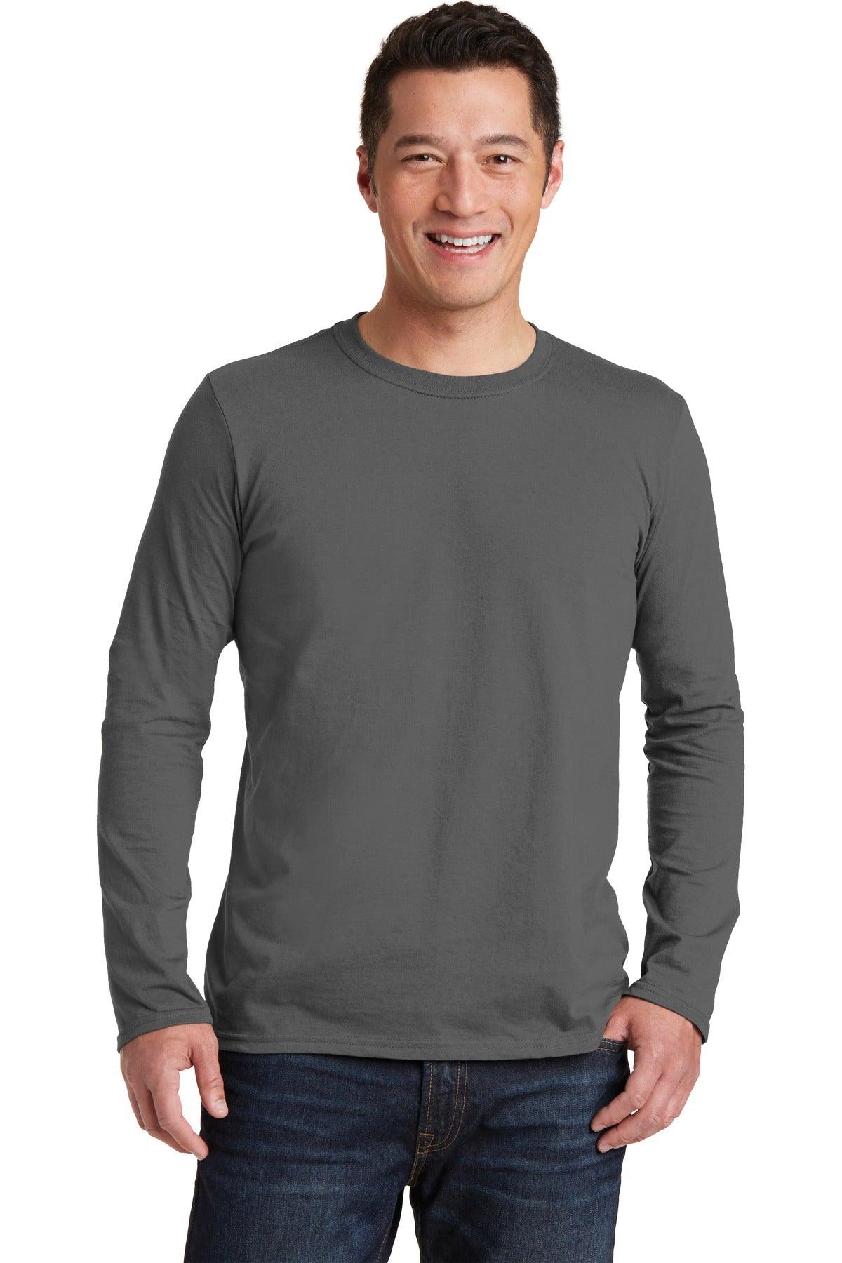 Gildan Softstyle Long Sleeve T-Shirt. 64400 - Dresses Max