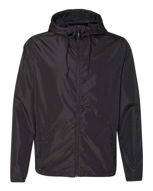 Independent Trading Co. Lightweight Windbreaker Full-Zip Jacket EXP54LWZ - Dresses Max