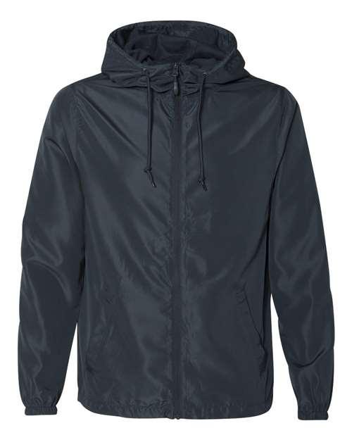 Independent Trading Co. Lightweight Windbreaker Full-Zip Jacket EXP54LWZ - Dresses Max